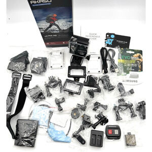 Akaso EK7000 4K30FPS WiFi Action Camera 4K Edition Ultra HD Accessories Lot New